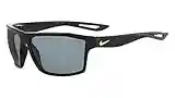 Nike Golf Legend Sunglasses, Black/Volt Frame, Grey with Silver Flash Lens