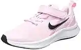 NIKE Boy's Unisex Kids Star Runner 3 Tennis Shoe,Pink Foam Black, 2 UK Child