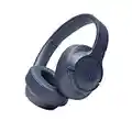 JBL Tune710BT – Casque audio circum-auriculaire sans fil – Son JBL Pure Bass – Autonomie de batterie de 50h – Appels mains-libres et commande vocale – Bleu