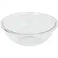 Pyrex Prepware 4-Quart Rimmed Glass Mixing Bowl, Clear