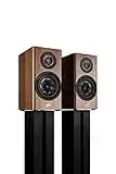 Polk Reserve R100 - Piccolo altoparlante da scaffale per audio Home Theater dinamico e dettagliato, tweeter ad anello Pinnacle da 1" e woofer a cono a turbina da 5,25", Dolby Atmos e IMAX Enhanced,