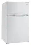 Danby Designer Two Door Mini Fridge, White