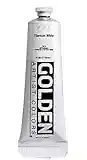 Heavy Body Acrylic Paint by Golden in 5 Ounce Tube Titanium White