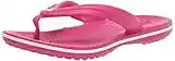 Crocs Crocband Strap Flip K Unisex - Adulto Ciabatte, Scarpe da Spiaggia e Piscina, Rosa (Candy Pink 000), 23/24 EU