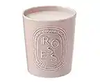 Diptyque Roses Candle 600g Porcelain jar Luxury Candle 100h Burn time 21.1 oz, Pink