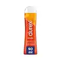 Durex Lubricante Calor y Diversión, óptimo para masturbación, 50 ml