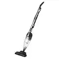 Amazon Basics 2-in-1 Corded Upright Vacuum Cleaner, ECO Motor, HEPA filtration, Lightweight Stick, Grey (UK)