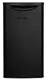 Danby Contemporary Classic DAR033A6BDB-6 3.3 Cu.Ft. Mini Fridge, Compact Countertop Refrigerator for Bedroom, Living Room, Kitchen, Office, Desk, E-Star Rated in Matte Black