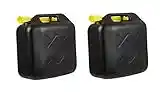 2x Kraftstoffkanister 20L Benzinkanister Diesel Reserve Kanister f?r Auto Roller