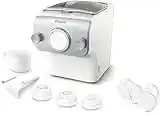 Philips Kitchen Appliances Pasta and Noodle Maker Plus, White - HR2378/06 (8 Pasta Shaping Discs)