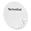 TechniSat TECHNITENNE 60 - Antenne parabolique pour 2 participants (Installation Satellite numérique de 60 cm, kit Complet Comprenant l'antenne avec Support de mât et LNB Twin Universel) Gris Clair