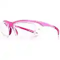 Astro II 0.75mm Pb Leaded Radiation X-Ray Protection Safety Glasses | Anti-Reflective Fog Free Coating | Side Shields (Pink)