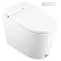 Moen ET900 2-Series Tankless Bidet One Piece Elongated Bidet Toilet with Remote, Auto Flush, and Warm Air Dryer with Temperature Control, White