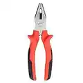 Jetech 6-1/2 Inch Combination Pliers with Hard Cutting Edge and Ergonomic Handle