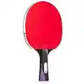 Spindra Ghost Performance Ping Pong Paddle - Expert Table Tennis Racket with Dual Offensive Rubber & Durable Carry Case - Master Your Game & Win More Matches