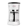 Ufesa CG7113 Activa Cafetera de Goteo, con Capacidad para 6 Tazas o 0'6L, Filtro Permanente, Desconexión Automática, Válvula Antigoteo, 600W, (Función Mantener Caliente), Blanco/ Negro