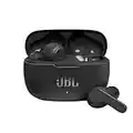 JBL Wave 200TWS – Écouteurs intra-auriculaires véritablement sans fil - Avec technologie Bluetooth et assistant vocal – Autonomie jusqu'à 25 hrs – Étui de recharge inclus - Noir