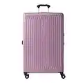 Travelpro Maxlite Air Hardside Expandable Luggage, 8 Spinner Wheels, Lightweight Hard Shell Polycarbonate, Orchid Pink Purple, Checked-Large 28-Inch