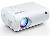 Mini Projector, CLOKOWE 2023 Upgraded Portable Projector with 9000 Lux and Full HD 1080P, Movie Projector Compatible with iOS/Android Phone/Tablet/Laptop/PC/TV Stick/Box/USB Drive/DVD/Game Console