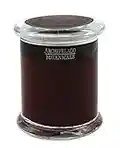 Archipelago Botanicals Havana Glass Jar Candle | Bergamot, Tobacco Flower and Ylang Ylang| Hand-Poured Premium Wax and Lead-Free Wicks | Burns Approx. 60 Hours (8.6 oz)