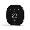 ecobee New 2022! Smart Thermostat Enhanced Works with Alexa & Apple Home Kit, Black