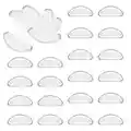 Silicone Adhesive Eyeglass Nose Pads - 20 Pairs Nose Pads for Eyeglasses