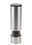 PEUGEOT - Elis Sense u'Select 20 cm Electric Pepper Mill + Pepper Vial Included - 6 Predefined Grind Settings - Made Of Stainless Steel - Made In France