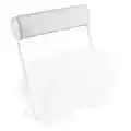 Wise de Repuesto cojín para la Espalda 8 WD156 – 710 Escalera Plegable Enfriador de Asiento, Color Blanco