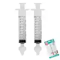 2 Pcs Aspirador Nasal Bebes, Silicona limpiador de Nariz Seguro, Reutilizable de Jeringas Irrigador Nasal para Bebes, limpiador de Nariz Seguro, para Bebé