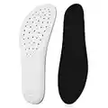 WLLHYF 1 Pairs Memory Foam Shoe Insoles, Cropable Shock Absorption Inserts Arch Support Cushioning Sports Insoles Soft Comfortable Replacement Insoles for Men Women Relieve Foot Pain Men: UK 6-11