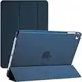 TechDealsUK Smart Case for iPad Air 2/2nd Generation (2014) A1566 A1567 Magnetic Stand Cover with Automatic Wake/Sleep (Blue)