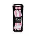 Wilkinson Sword Eyebrow Shaper - Confezione Da Rasoi Per Epilazione Sopracciglia E Viso Donna - 20 G, Rosa, 3 Unità