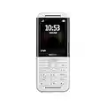 Nokia 5310 2.4 Inch 8 MB UK SIM-Free 2G Feature Phone (Dual Sim) - White/Red