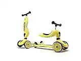 Scoot & Ride Highwaykick 1 Lemon, os, Regolabile