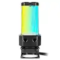 Corsair Hydro X Series XD5 RGB Pump/Reservoir Combo - D5 PWM Pump - 330ml Reservoir - Ten Individually Addressable RGB LEDs - Temperature Sensor - Black CX-9040006-WW