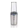 Cuisinart Kabelloser Smoothie Maker für Smoothies und Shakes on-the-go mit Trinkbecher aus BPA-freiem Kunststoff und gesichertem Messer, silber, RPB100E, Pearl