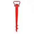 Carousel Home Gifts Parasol Sand Ground Anchor Spike | Beach Umbrella Screw In Stand | Portable Sun Umbrella Base - Colour Varies One Supplied