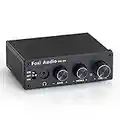 Fosi Audio Q4 Mini Stereo DAC e Amplificatore per Cuffie, 24Bit/192KHz USB/Ottico/Coassiale a RCA/AUX, Convertitore Audio Digitale-analogico per Casa/Desktop Altoparlanti Attivi, Cuffie 3.5mm