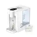 FRIZZLIFE TF900 Instant Hot Water Dispenser Filter, Countertop Water Filter System, 5 Temperatures & 3 Volume Settings, High Temp Safety Lock, Zero Installation, UL Standard Tested, 1 Filter Included