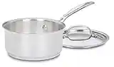 Cuisinart 719-14 Chef's Classic-Cacerola de Acero Inoxidable de 1 Cuarto con Cubierta Stainless-Cookware-Collection