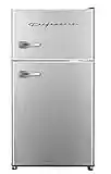 Frigidaire EFR341, 3.1 cu ft 2 Door Fridge and Freezer, Platinum Series, Stainless Steel, Double