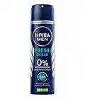 NIVEA MEN Fresh Ocean Deo Spray (150 ml), Deo ohne Aluminium (ACH) mit 48h Schutz, Deodorant mit einzigartiger INIFINIFRESH Formel und NIVEA MEN Pflegekomplex