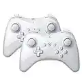 QUMOX 2X Manette sans Fil Bluetooth Jeu Joystick pour U Blanc