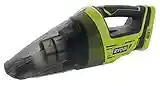 Ryobi P7131 One+ 18V Lithium Ion Battery Powered Cordless Dry Debris Hand Vacuum with Crevice Tool (Batteries Not Included / Power Tool Only) (Renewed)