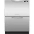 Fisher Paykel DD24DAX9N 24 Inch Drawers Full Console Dishwasher with 6 Wash Cycles, 14 Place Settings, Quick Wash, in Stainless Steel