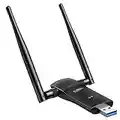 SNUNGPHIR L-Link USB WiFi Adapter for PC 1200Mbps USB 3.0 Dual 5Dbi Antennas 2.4G/5.8G for PC Desktop Laptop Windows 7/8/8.1/10/XP/M.