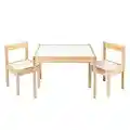 IKEA KidTable, Table and 2 Chairs, White