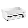 Royal Catering RC-EG002 Elektro Grillplatte 550 x 400 mm glatt 3.000 W Griddleplatte Bratplatte Griddleplatte elektrisch