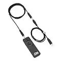 Kiwifotos Remote Control Shutter Release Cord for Sony A6000 A6100 A6600 A6500 A6400 A6300 A7IV A7III A7II A7 A7R V IV A7RIII A7RII A7R A7SIII A7SII A7S A1 A9 ZV-1 RX100 VII VI VA V III RX10 IV & More