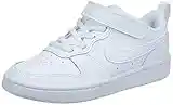 Nike Court Borough Low, Scarpe da Ginnastica, White 51, 33 EU